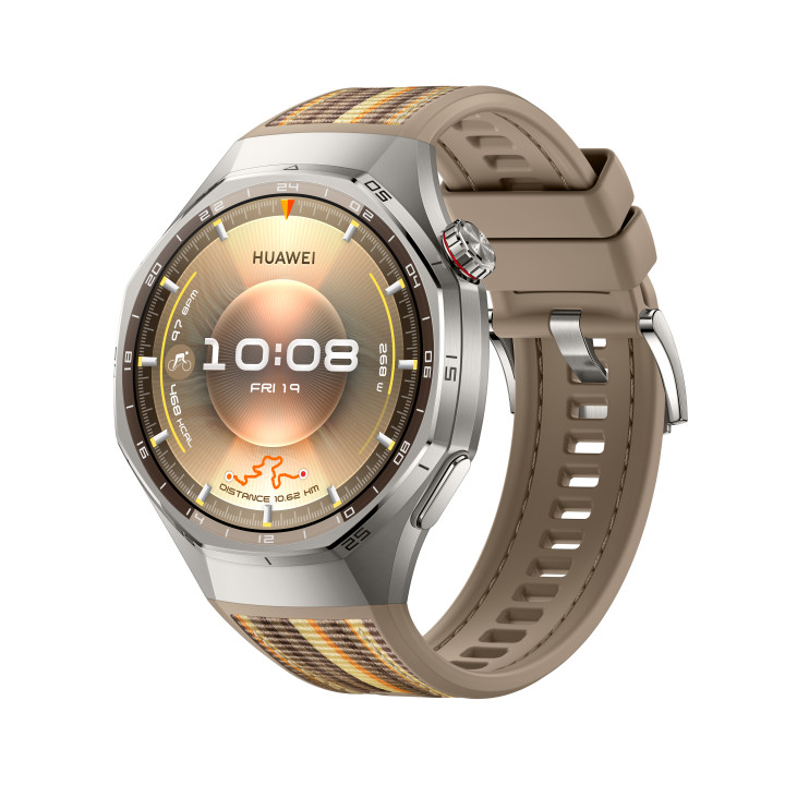 Huawei WATCH GT6 PRO 3,73 cm (1.47") AMOLED 46 mm Digital 466 x 466 pixels Ecrã táctil Preto, Titânio GPS