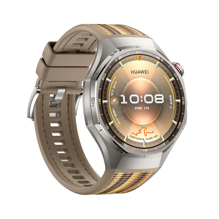 Huawei WATCH GT6 PRO 3,73 cm (1.47") AMOLED 46 mm Digital 466 x 466 pixels Ecrã táctil Preto, Titânio GPS