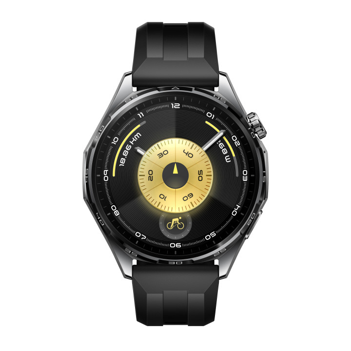 Huawei WATCH GT6 3,73 cm (1.47") AMOLED 46 mm Digital 466 x 466 pixels Ecrã táctil Preto GPS