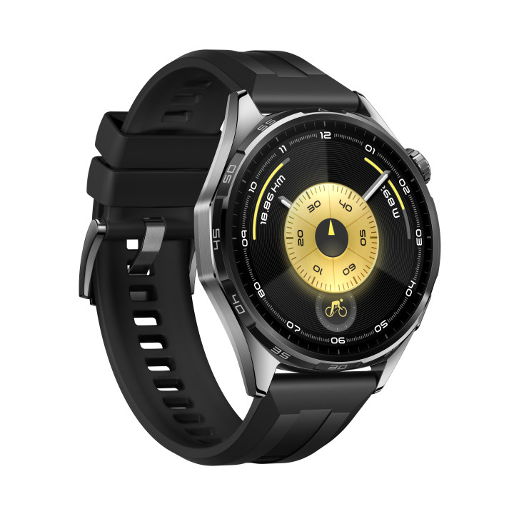 Huawei WATCH GT6 3,73 cm (1.47") AMOLED 46 mm Digital 466 x 466 pixels Ecrã táctil Preto GPS