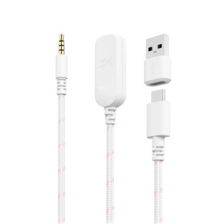 Headset Gaming HyperX Cloud III HYPER Conectividade USB-C & 3.5mm Microfone com Cancelamento Ruído