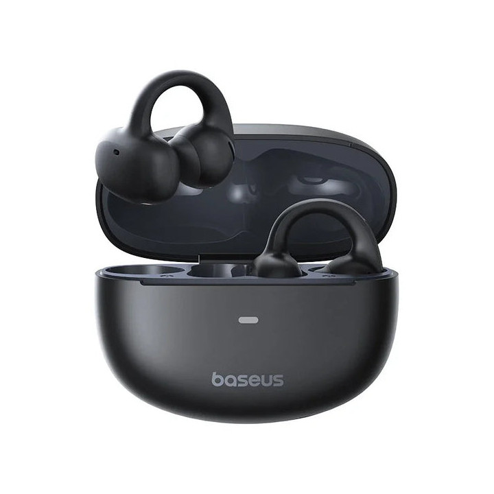 Baseus Bowie MC1 Auscultadores True Wireless Stereo (TWS) Ouvido aberto Chamadas Música Bluetooth Preto