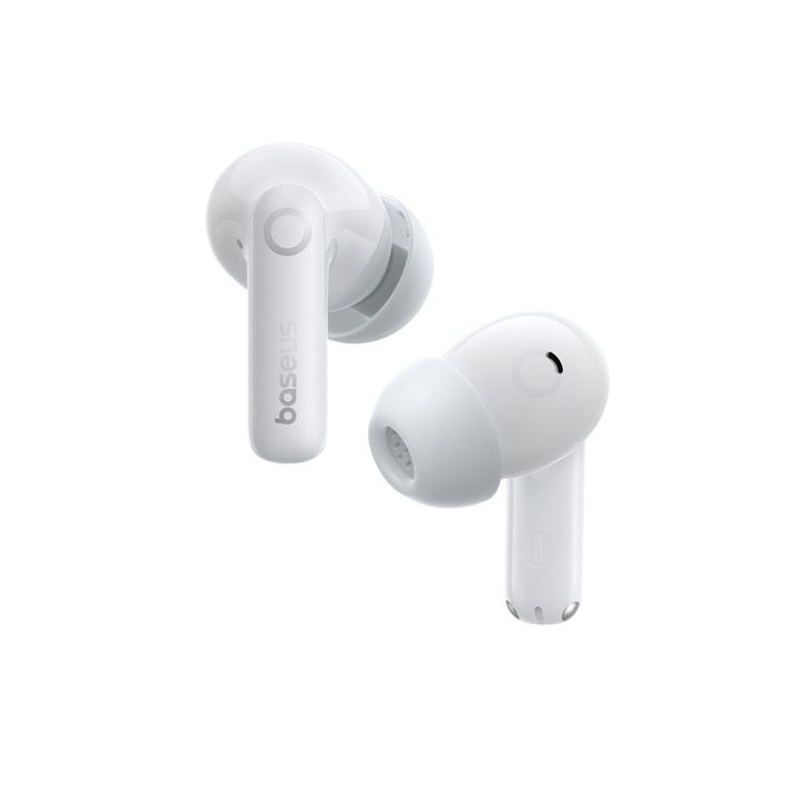Baseus Bass BP1 Auscultadores True Wireless Stereo (TWS) Intra-auditivo Chamadas Música Bluetooth Branco