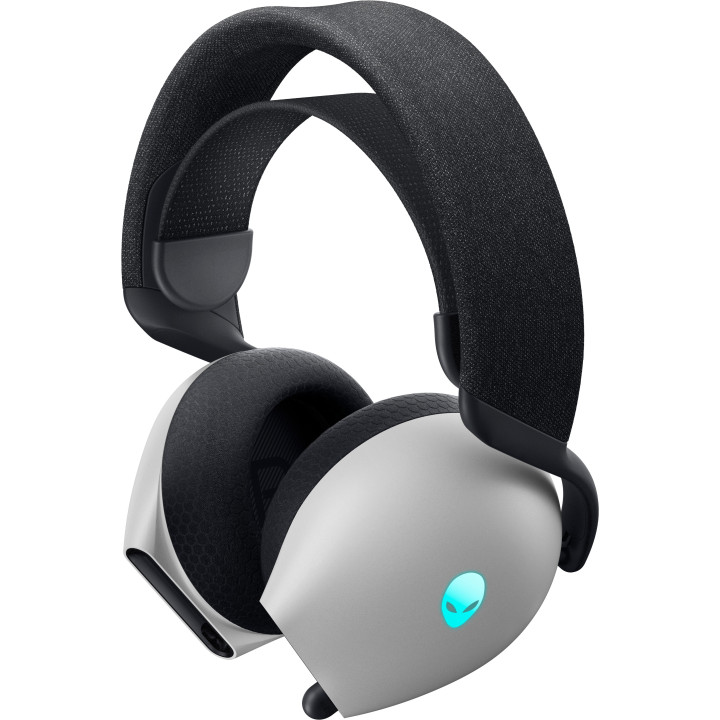 Alienware AW725H Auscultadores Com fios e sem fios Fita de cabeça Jogos USB Type-C Bluetooth Preto, Branco