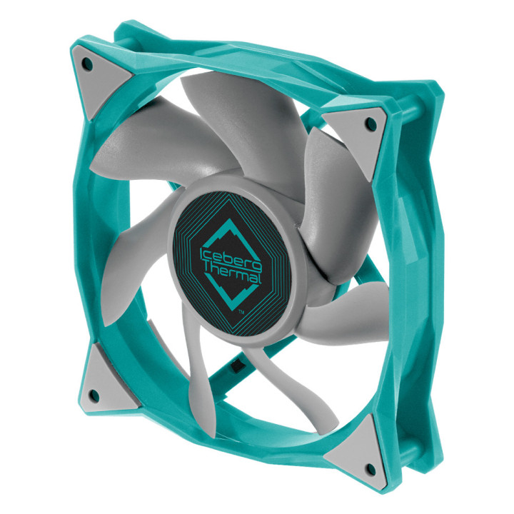 Iceberg Thermal IceGALE Caixa de computador Ventoinha 12 cm Verde-azulado 1 unidade(s)