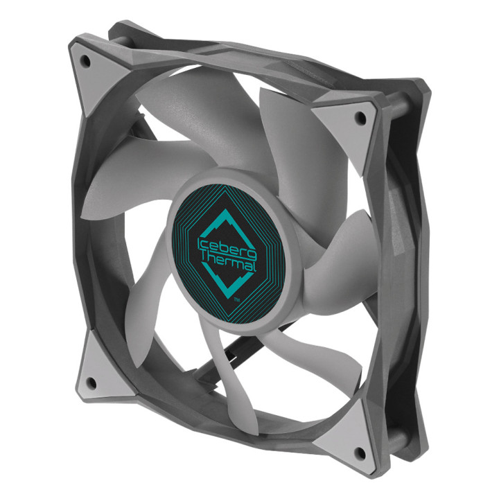 Iceberg Thermal IceGALE Caixa de computador Ventoinha 12 cm Cinzento 1 unidade(s)