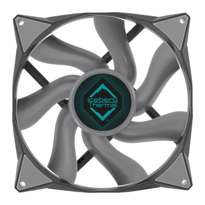 Iceberg Thermal IceGALE Caixa de computador Ventoinha 14 cm Cinzento 1 unidade(s)