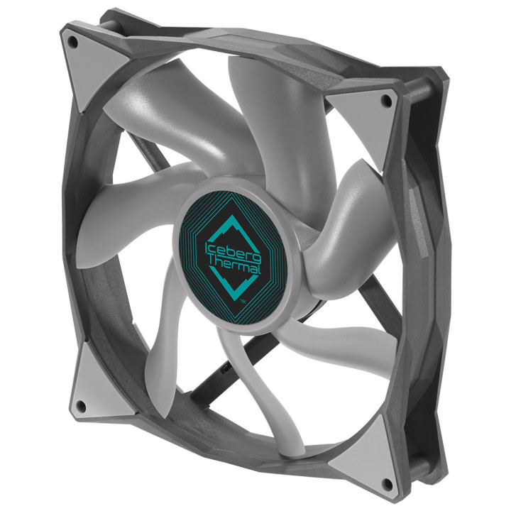 Iceberg Thermal IceGALE Caixa de computador Ventoinha 14 cm Cinzento 1 unidade(s)