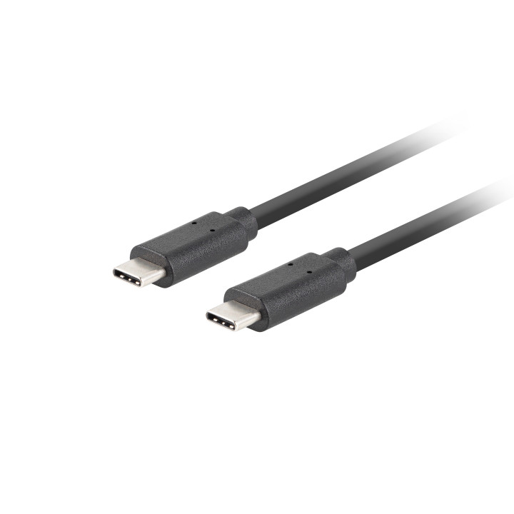 Lanberg CA-CMCM-32CU-0018-BK cabo USB USB 3.2 Gen 2 (3.1 Gen 2) 1,8 m USB C Preto
