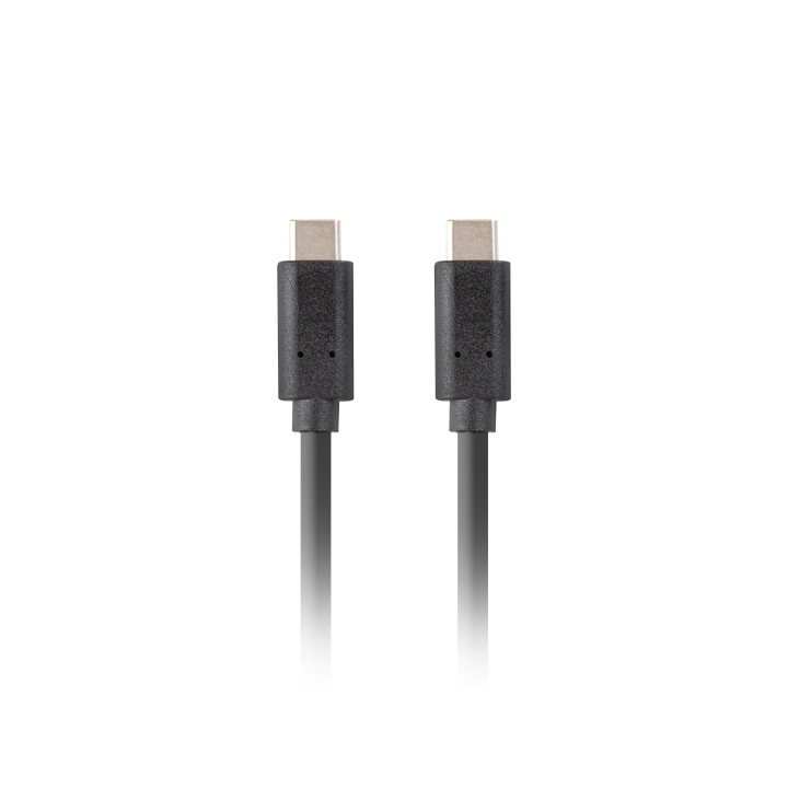 Lanberg CA-CMCM-32CU-0018-BK cabo USB USB 3.2 Gen 2 (3.1 Gen 2) 1,8 m USB C Preto