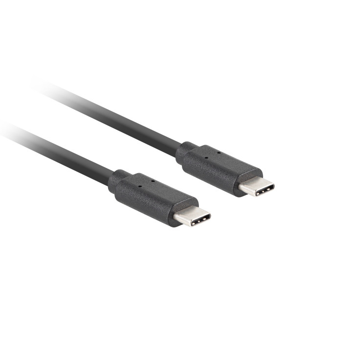 Lanberg CA-CMCM-32CU-0018-BK cabo USB USB 3.2 Gen 2 (3.1 Gen 2) 1,8 m USB C Preto