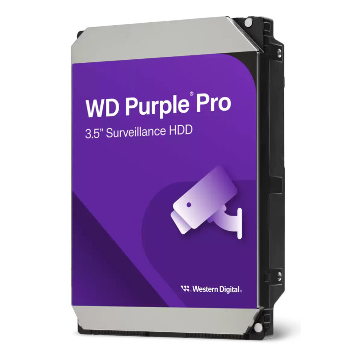 Western Digital Purple Pro WD122PURP unidade de disco rígido 12 TB 7200 RPM 512 MB 3.5" Serial ATA III