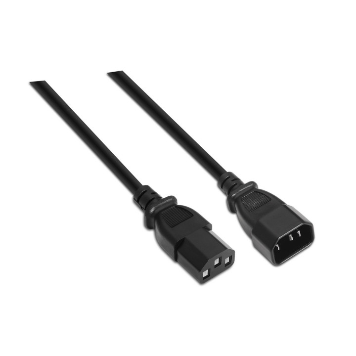AISENS A132-0171 cabo de energia Preto 1,5 m Acoplador C13 Acoplador C14