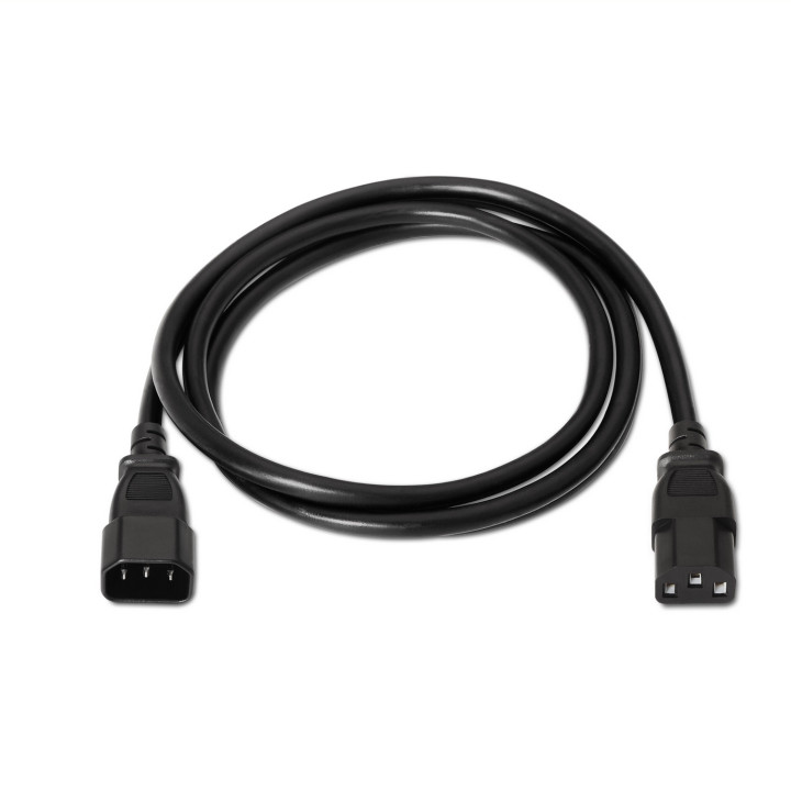 AISENS A132-0171 cabo de energia Preto 1,5 m Acoplador C13 Acoplador C14