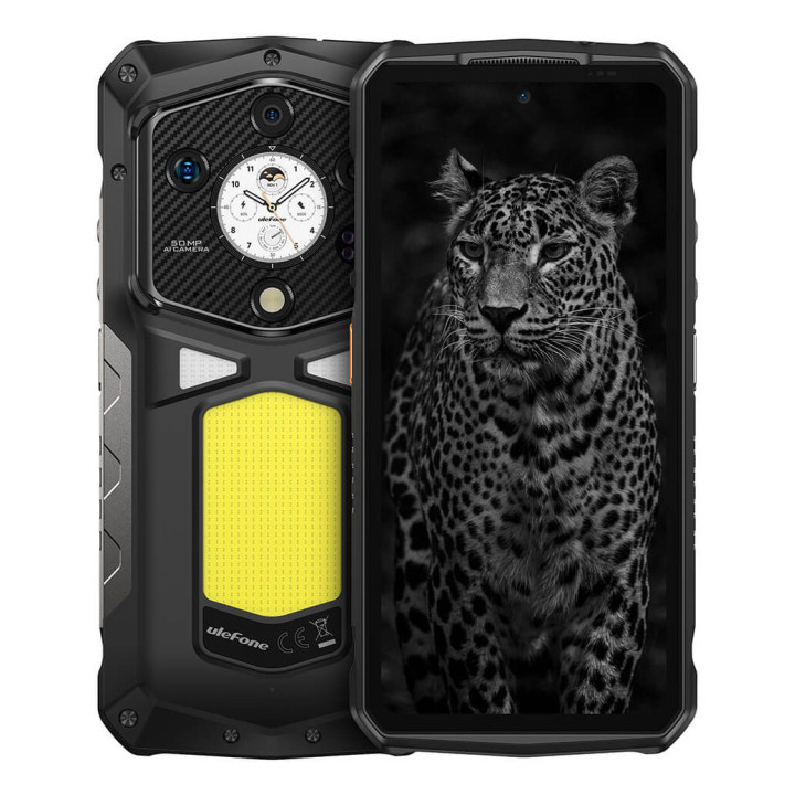 Ulefone Armor 29 Ultra 16,9 cm (6.67") Dual SIM Android 15 5G USB Type-C 16 GB 21200 mAh Preto