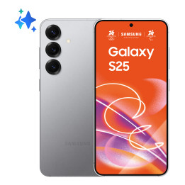Samsung Galaxy S25 15,8 cm (6.2") Dual SIM Android 15 5G USB Type-C 12 GB 128 GB 4000 mAh Prateado
