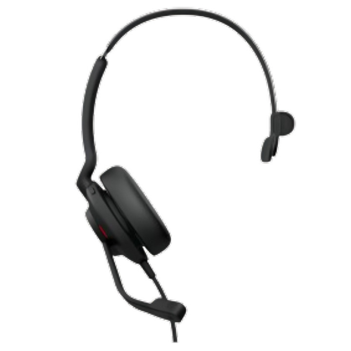 Jabra Evolve2 30 SE USB C A MS Mono Auscultadores Com fios De mão Escritório Call center USB Type-C   USB Type-A Preto