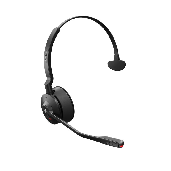 Jabra Engage 55 Auscultadores Sem fios Fita de cabeça Escritório Call center Preto, Titânio