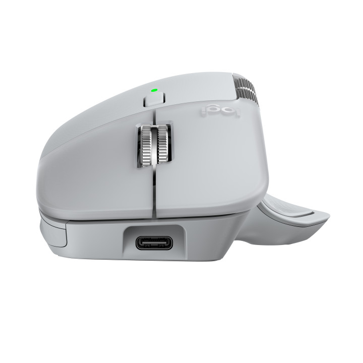 Logitech MX Master 4, rato ergonómico sem fios com feedback tátil de desempenho avançado, deslocamento ultrarrápido,