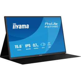 iiyama ProLite P1671HSC-B1 monitor de ecrã 39,6 cm (15.6") 1920 x 1080 pixels Full HD LED Preto