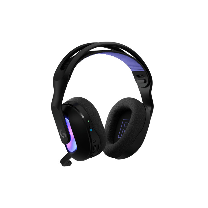 Logitech G G522 Lightspeed Auscultadores Sem fios Fita de cabeça Jogos USB Type-C Bluetooth Preto