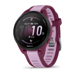 Garmin Forerunner 165 Music 3,05 cm (1.2") AMOLED 43 mm Digital 390 x 390 pixels Ecrã táctil Roxo GPS