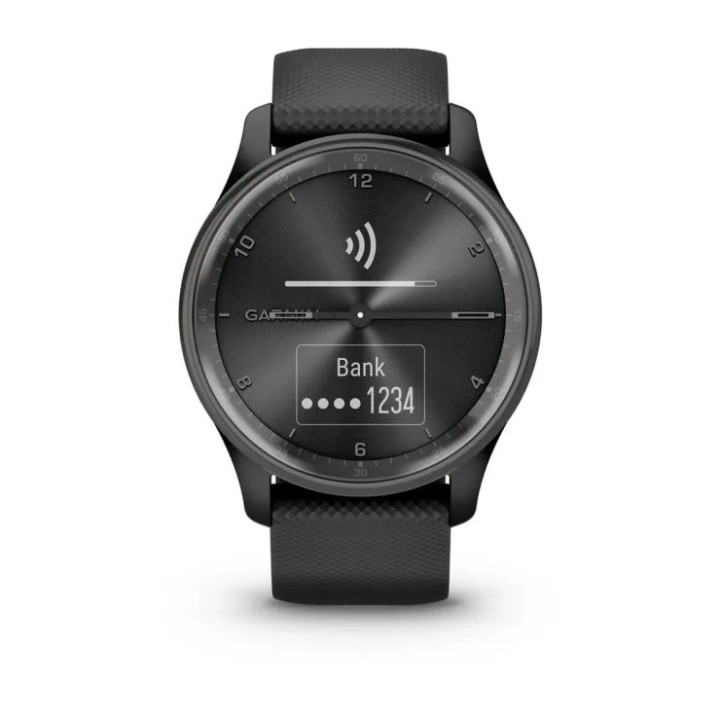 Garmin vivomove Trend LCD 40 mm Híbrido 254 x 346 pixels Ecrã táctil Preto GPS