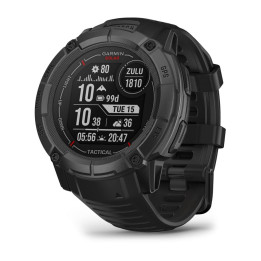 Garmin Instinct 2X Solar Tactical Edition 2,79 cm (1.1") MIP 50 mm Digital 176 x 176 pixels Ecrã táctil Preto GPS
