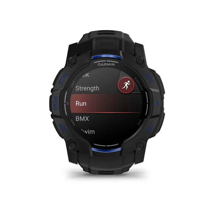 Garmin Instinct 3 3,3 cm (1.3") AMOLED 45 mm Digital 416 x 416 pixels Preto GPS