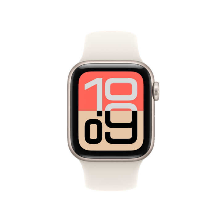 Apple Watch SE (3nd generation) OLED 40 mm Digital 324 x 394 pixels Ecrã táctil Bege Wi-Fi GPS