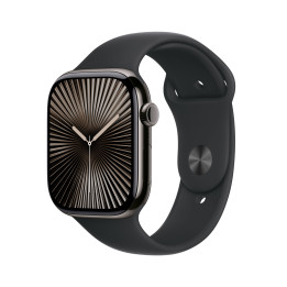 Apple Watch Series 10 OLED 46 mm Digital 416 x 496 pixels Ecrã táctil 4G Cinzento Wi-Fi GPS