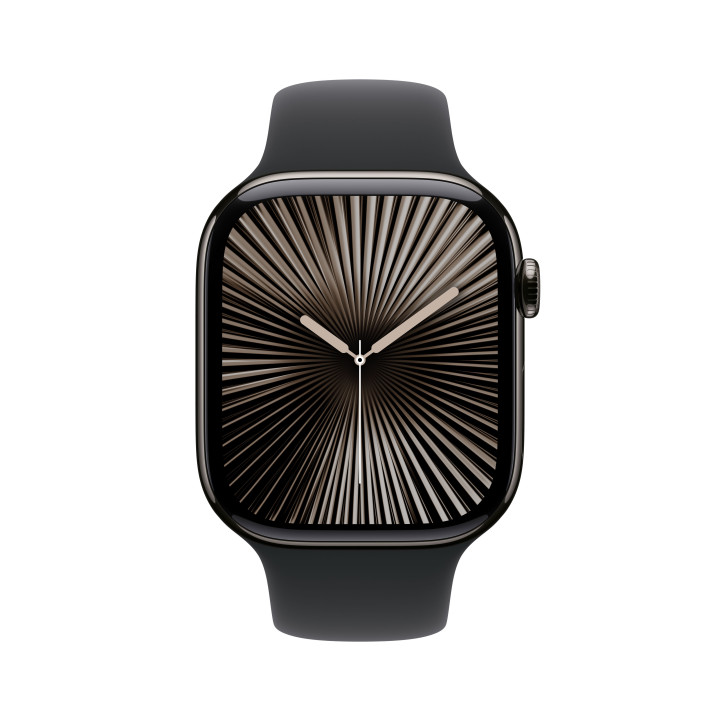 Apple Watch Series 10 OLED 46 mm Digital 416 x 496 pixels Ecrã táctil 4G Cinzento Wi-Fi GPS