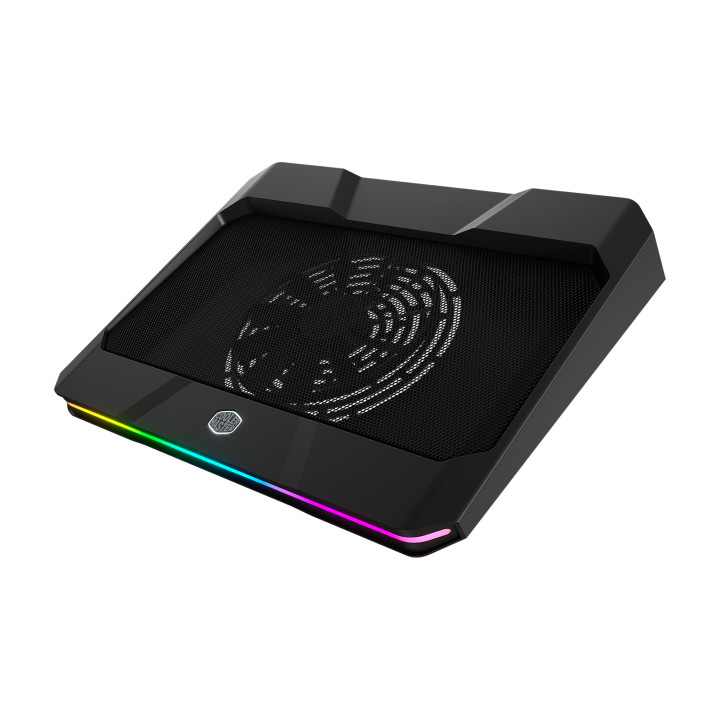Cooler Master NotePal X150 Spectrum base de refrigeração para computador 43,2 cm (17") 1000 RPM Preto