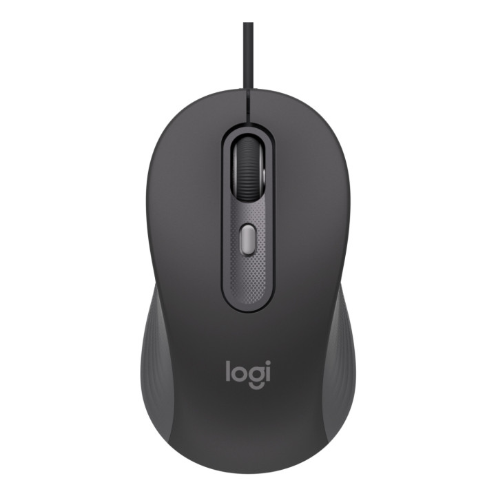 Logitech Signature Wired M520 for Business rato Escritório Ambidestro USB Type-C Ótico 4000 DPI