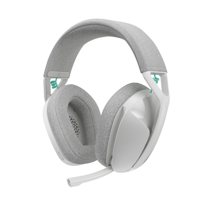 Logitech G G321 LIGHTSPEED Bluetooth, headset sem fios para jogos, conforto e ajuste dinâmicos, microfone extensível de 16 kHz,