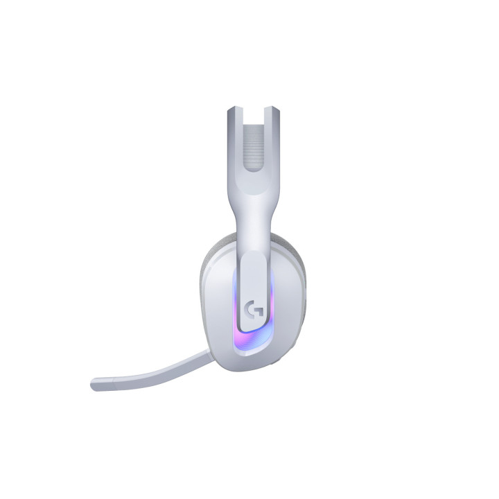 Logitech G G522 Lightspeed Auscultadores Sem fios Fita de cabeça Jogos USB Type-C Bluetooth Branco