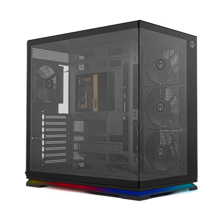NOX Hummer GALAXY Midi Tower Preto