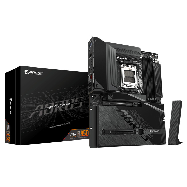 GIGABYTE B850 AORUS STEALTH AMD B850 Ranhura AM5 ATX