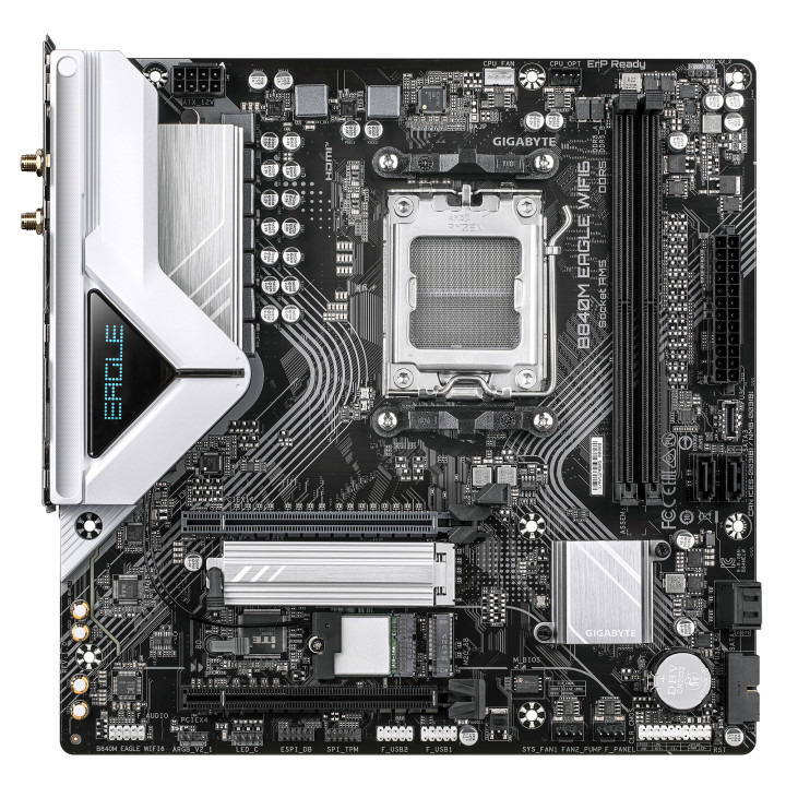 GIGABYTE B840M EAGLE WIFI6 motherboard AMD B840 Ranhura AM5 micro ATX
