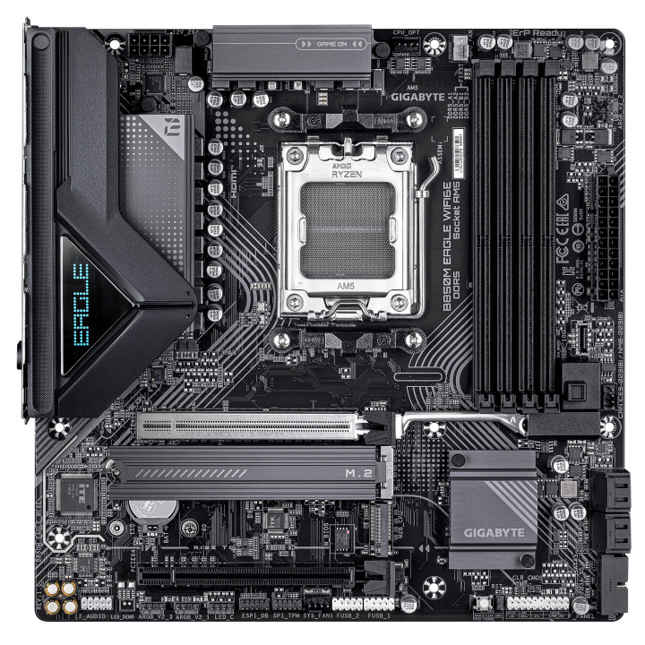 GIGABYTE B850M EAGLE WIFI6E AMD B850 Ranhura AM5 micro ATX