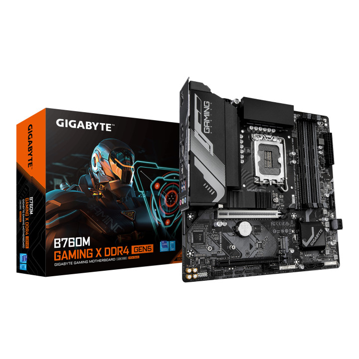 GIGABYTE B760M GAMING X DDR4 GEN5 Intel B760 LGA 1700 micro ATX
