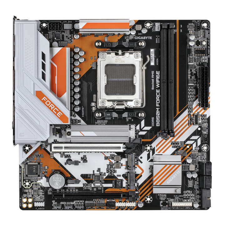 GIGABYTE B850M FORCE WIFI6E AMD B850 Ranhura AM5 micro ATX