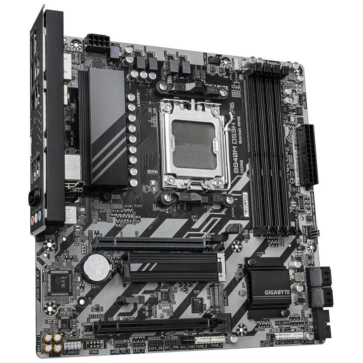 GIGABYTE B840M DS3H WIFI6 AMD B840 Ranhura AM5 micro ATX