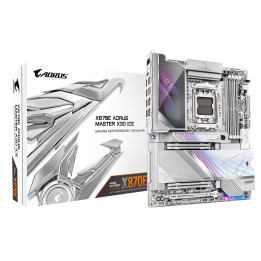 GIGABYTE X870E AORUS MASTER X3D ICE AMD X870E Ranhura AM5 ATX