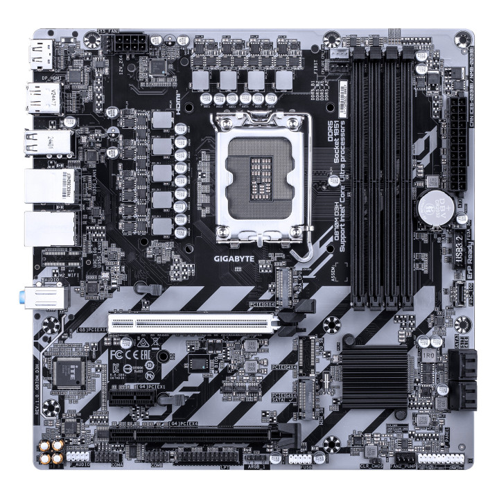 GIGABYTE Q870M D3H motherboard Intel Q870 LGA 1851 (Socket V1) micro ATX