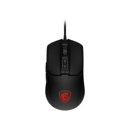 MSI FORGE GM100 rato Jogos Ambidestro USB Type-A Ótico 6400 DPI