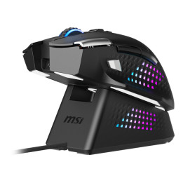 MSI S12-4301370-CLA rato Jogos Mão direita RF Wireless + Bluetooth + USB Type-A Ótico 26000 DPI