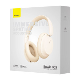 Baseus D05 BLUETOOTH Kulak Üstü Kulaklık Siyah Fone de ouvido