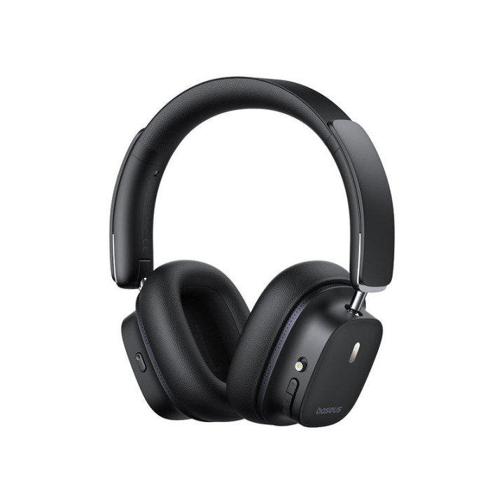 Baseus Bowie 30 Max Auscultadores Com fios e sem fios Fita de cabeça Chamadas Música Bluetooth Preto