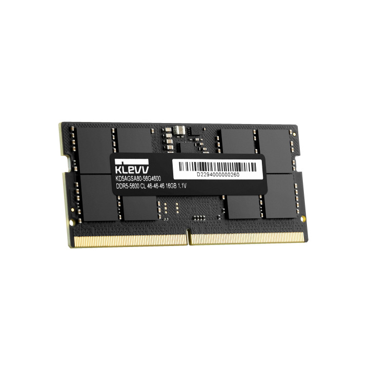 Klevv SO-DIMM módulo de memória 32 GB 1 x 32 GB DDR5 5600 MT s 262-pin SO-DIMM